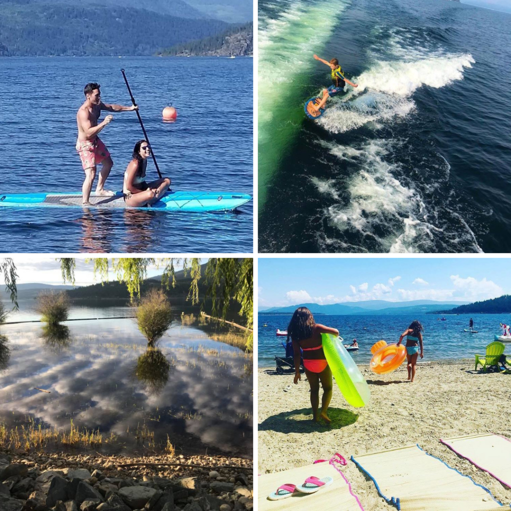 Social Media Photo Contest Winners at RV Resort in the Shuswap.