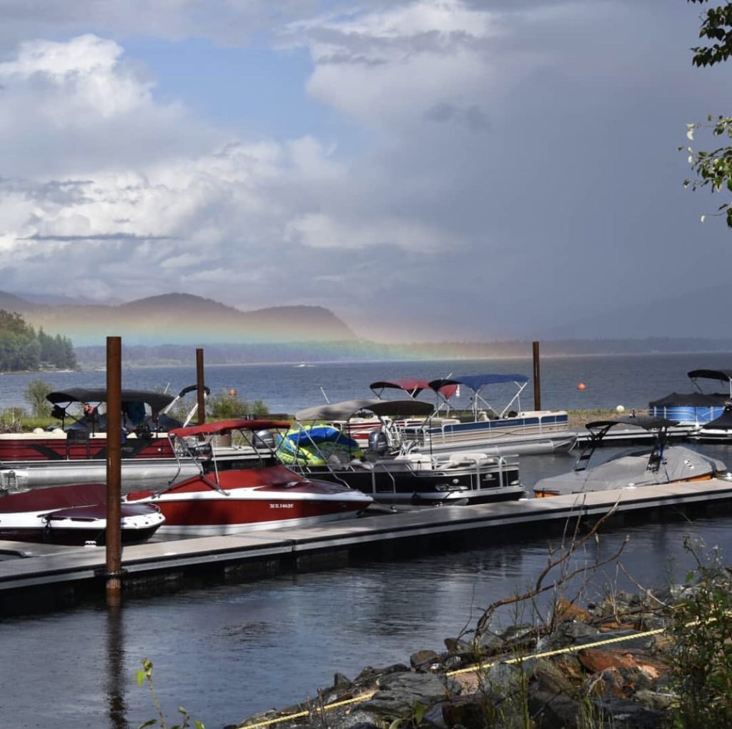 Social Media Photo Contest Winner. RV Resort at Shuswap Lake. RV Lots for Sale.