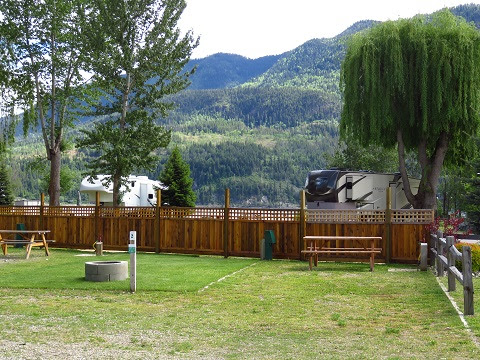 RV Lot for Sale by Shuswap Lake. Located in Lee Creek, BC. 